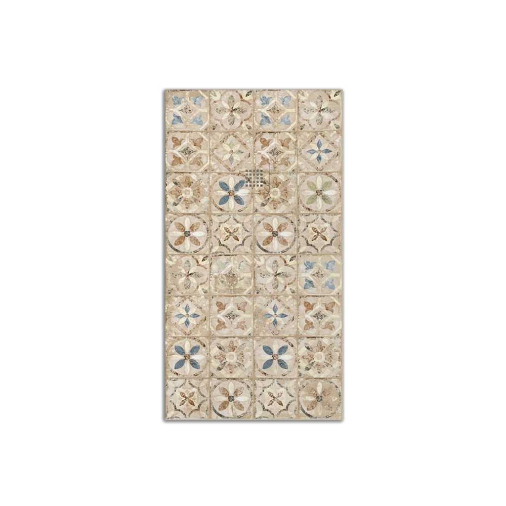 Plato de ducha resina textura pizarra. Efecto en Hidráulico Navona - antideslizante STONE 3D moderno