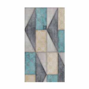 Plato de ducha resina Art-Deco textura pizarra Clarck. Antideslizante STONE 3D moderno