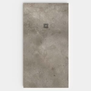 Plato de ducha efecto Cemento Almada - antideslizante STONE 3D moderno