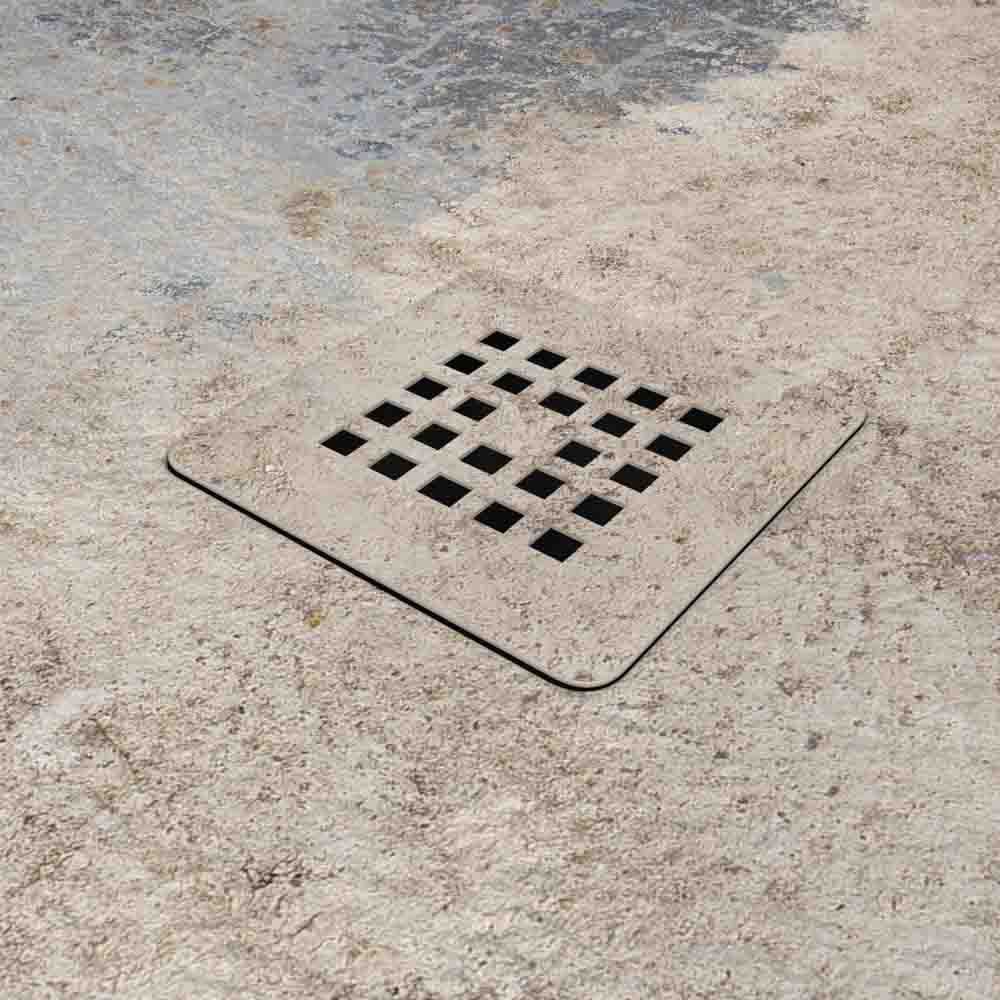 Plato de ducha efecto Cemento Cinza - antideslizante STONE 3D moderno - Imagen 3