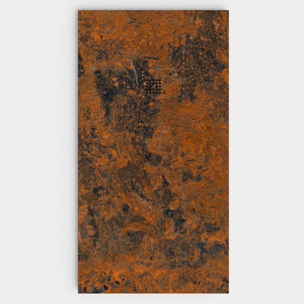 Plato de ducha efecto Cemento Cuero - antideslizante STONE 3D moderno