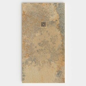 Plato de ducha efecto Cemento Douro - antideslizante STONE 3D moderno