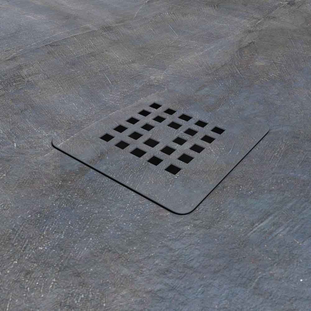 Plato de ducha efecto Cemento Sila - antideslizante STONE 3D moderno - Imagen 3