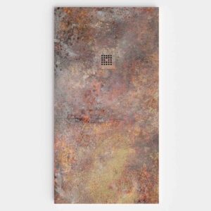 Plato de ducha efecto Cemento Vinho - antideslizante STONE 3D moderno