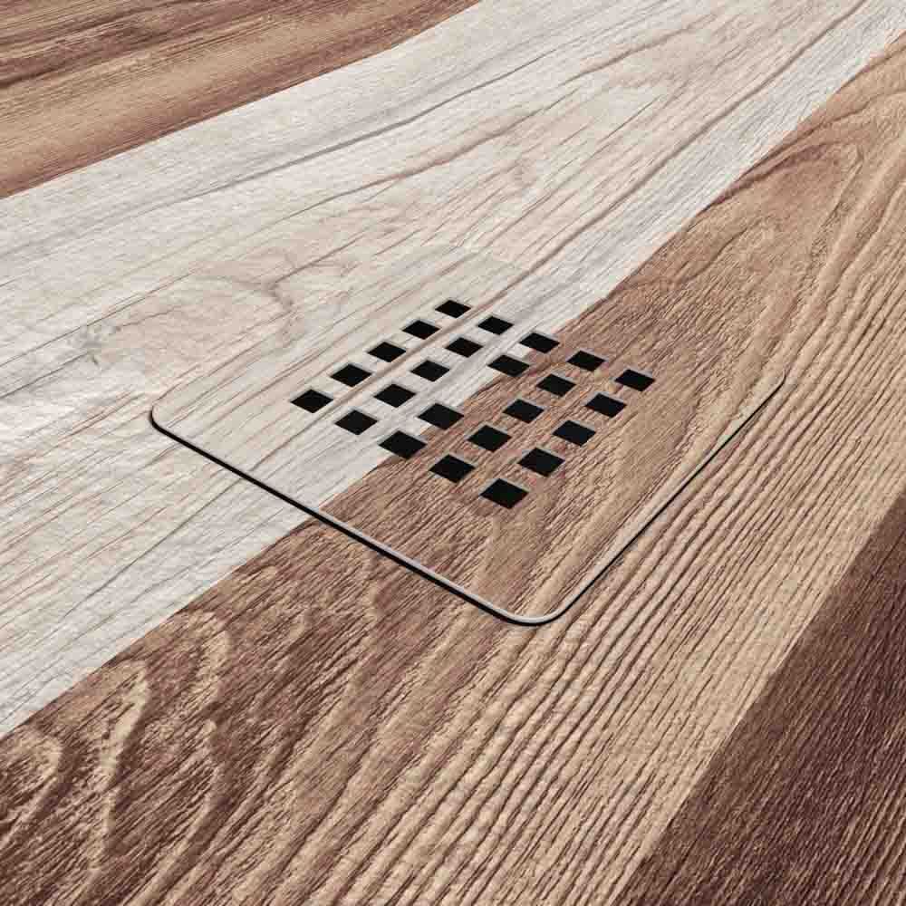 Plato de ducha resina textura pizarra acabado efecto Madera Buul - antideslizante STONE 3D moderno - Imagen 3