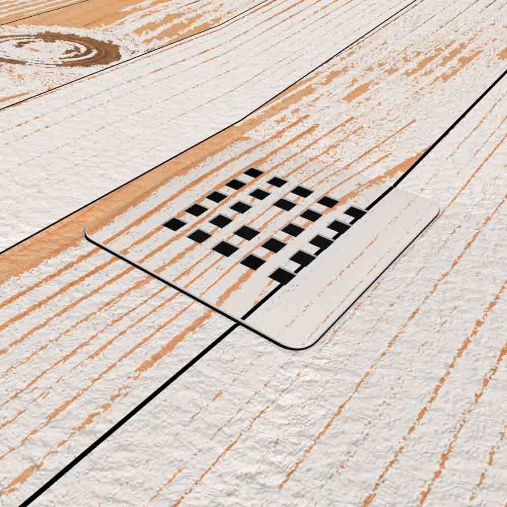 Plato de ducha resina textura pizarra acabado efecto Madera Ferro - antideslizante STONE 3D moderno - Imagen 4