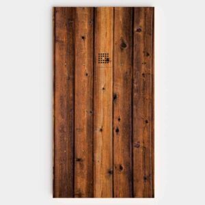 Plato de ducha resina textura pizarra acabado efecto Madera Gabon - antideslizante STONE 3D moderno