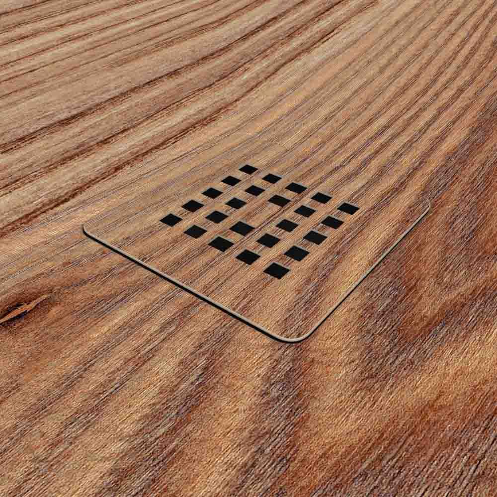 Plato de ducha resina textura pizarra acabado efecto Madera Jatova - antideslizante STONE 3D moderno - Imagen 4