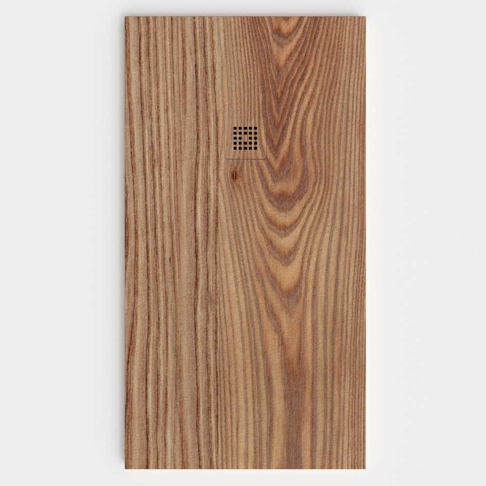 Plato de ducha resina textura pizarra acabado efecto Madera Jatova - antideslizante STONE 3D moderno