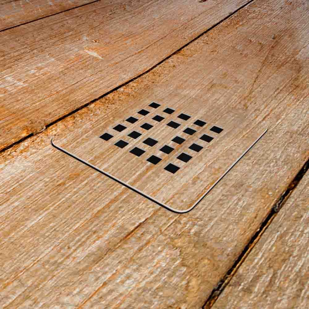 Plato de ducha resina textura pizarra acabado efecto Madera Rovere - antideslizante STONE 3D moderno - Imagen 4