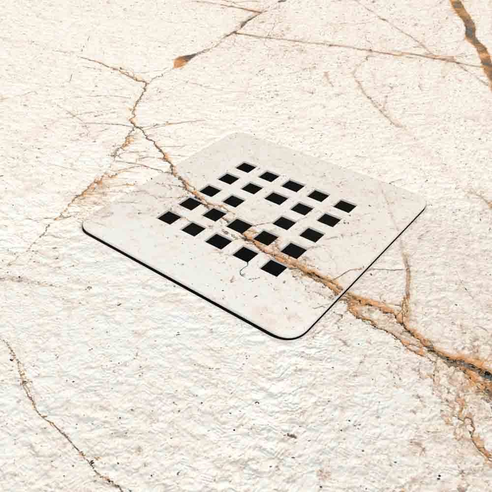 Plato de ducha resina textura pizarra. Efecto en Mármol Broullie - antideslizante STONE 3D moderno - Imagen 3