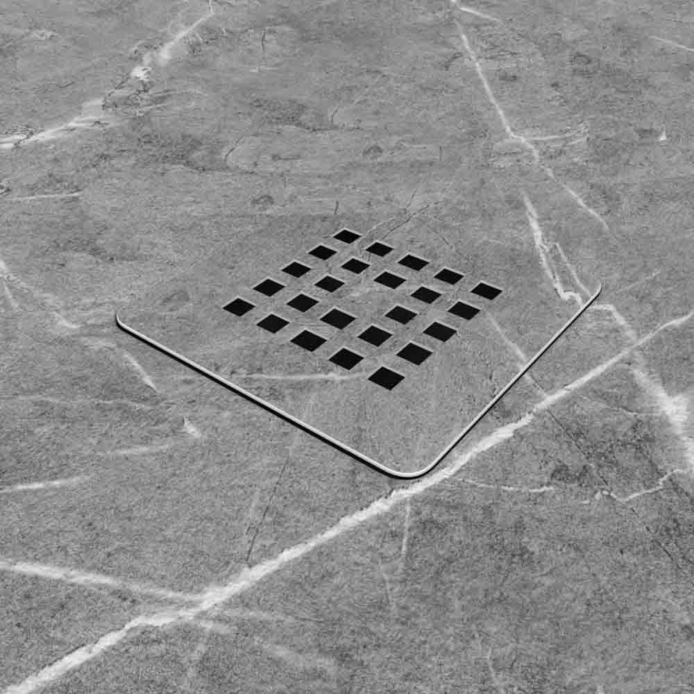 Plato de ducha resina textura pizarra. Efecto en Mármol Calatora - antideslizante STONE 3D moderno - Imagen 3