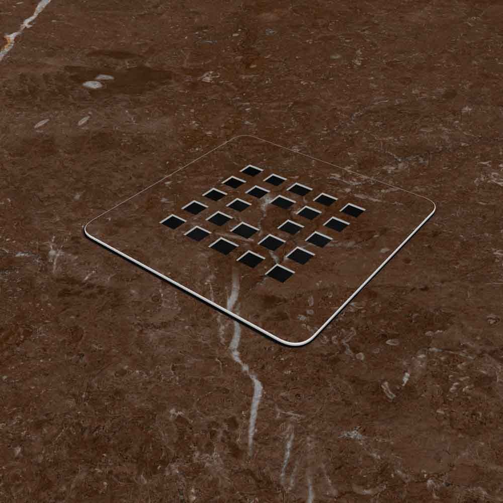 Plato de ducha resina textura pizarra. Efecto en Mármol Dark - antideslizante STONE 3D moderno - Imagen 3