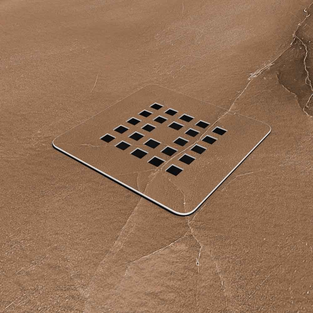 Plato de ducha resina textura pizarra. Efecto en Mármol Donatello - antideslizante STONE 3D moderno - Imagen 3