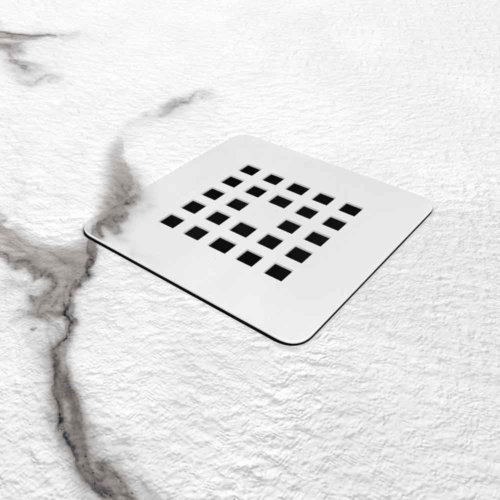 Plato de ducha resina textura pizarra. Efecto en Mármol Mistral - antideslizante STONE 3D moderno - Imagen 3