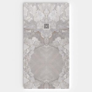 Plato de ducha resina textura pizarra. Efecto en Mármol Napoleon - antideslizante STONE 3D moderno