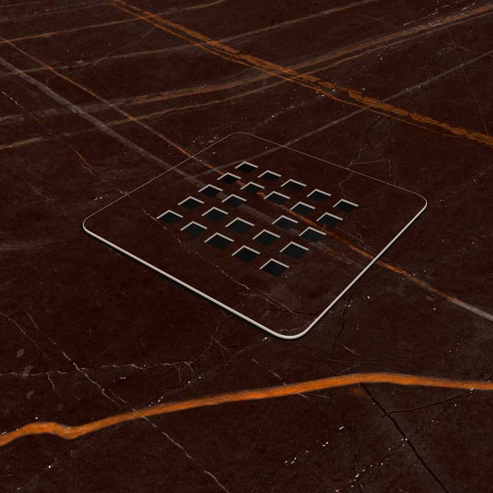 Plato de ducha resina textura pizarra. Efecto en Mármol Shadow - antideslizante STONE 3D moderno - Imagen 3