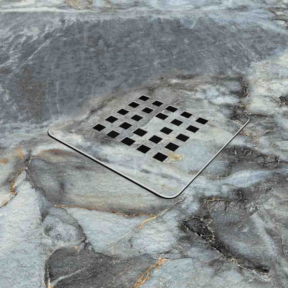 Plato de ducha resina textura pizarra. Efecto en Mármol Triana - antideslizante STONE 3D moderno - Imagen 3