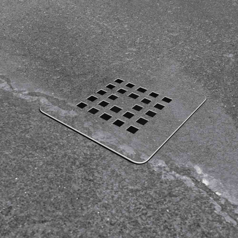 Plato de ducha resina textura pizarra. Efecto en Mármol Zarza - antideslizante STONE 3D moderno - Imagen 3