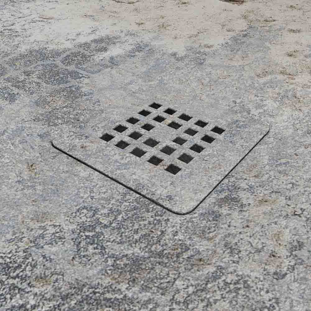 Plato de ducha efecto Cemento Amarna y otros colores - antideslizante STONE 3D moderno - Imagen 3