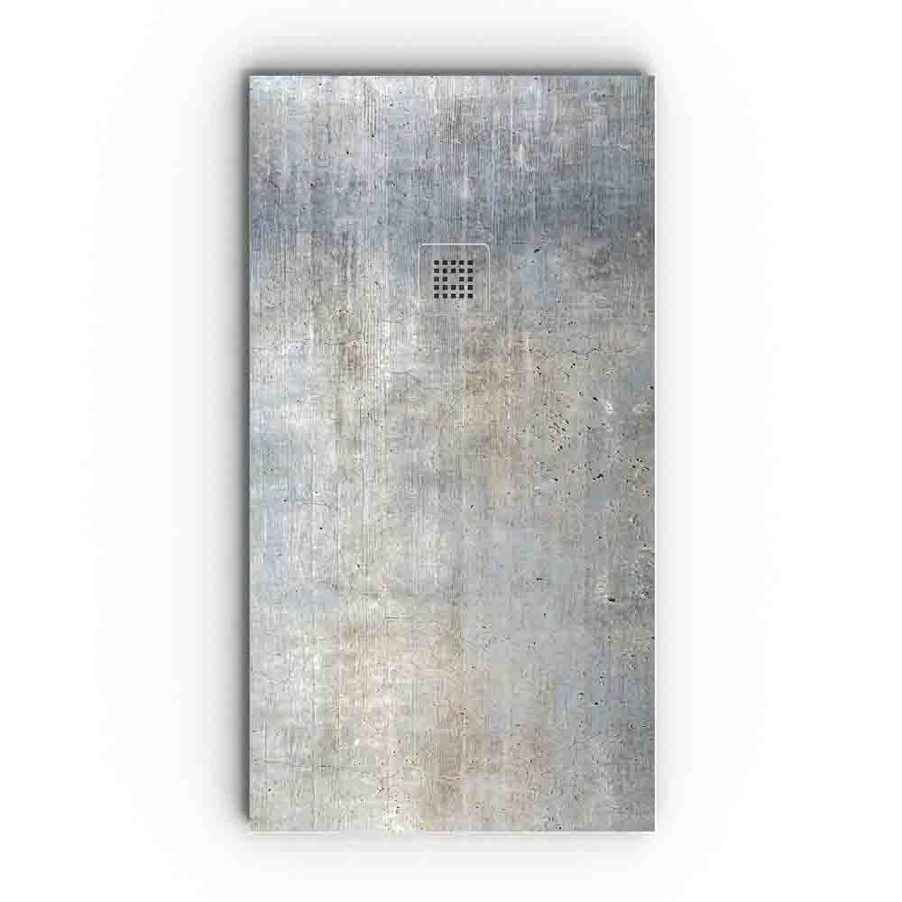 Plato de ducha efecto Cemento Ardesia y otros colores - antideslizante STONE 3D moderno