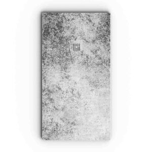 Plato de ducha efecto Cemento Arno y otros colores - antideslizante STONE 3D moderno