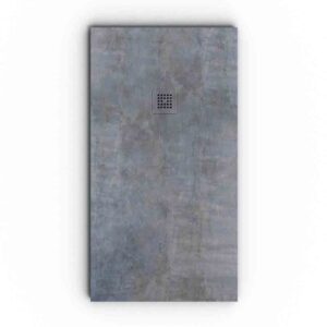 Plato de ducha efecto Cemento Cellini y otros colores - antideslizante STONE 3D moderno