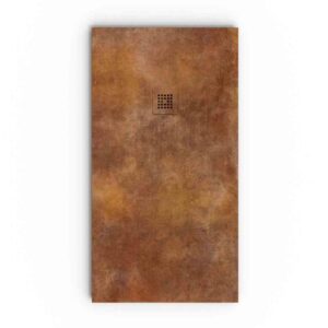 Plato de ducha efecto Cemento Cupra y otros colores - antideslizante STONE 3D moderno
