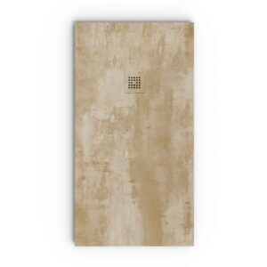 Plato de ducha efecto Cemento Danae y otros colores - antideslizante STONE 3D moderno