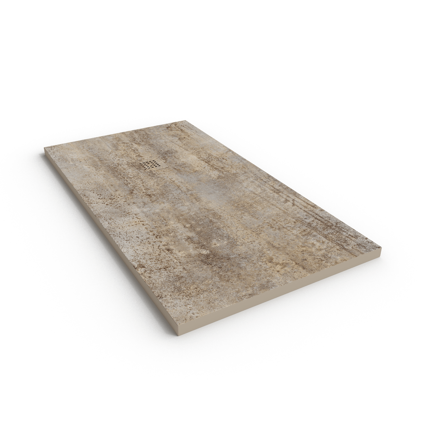 Plato de ducha efecto Cemento Marble y otros colores - antideslizante STONE 3D moderno - Imagen 2