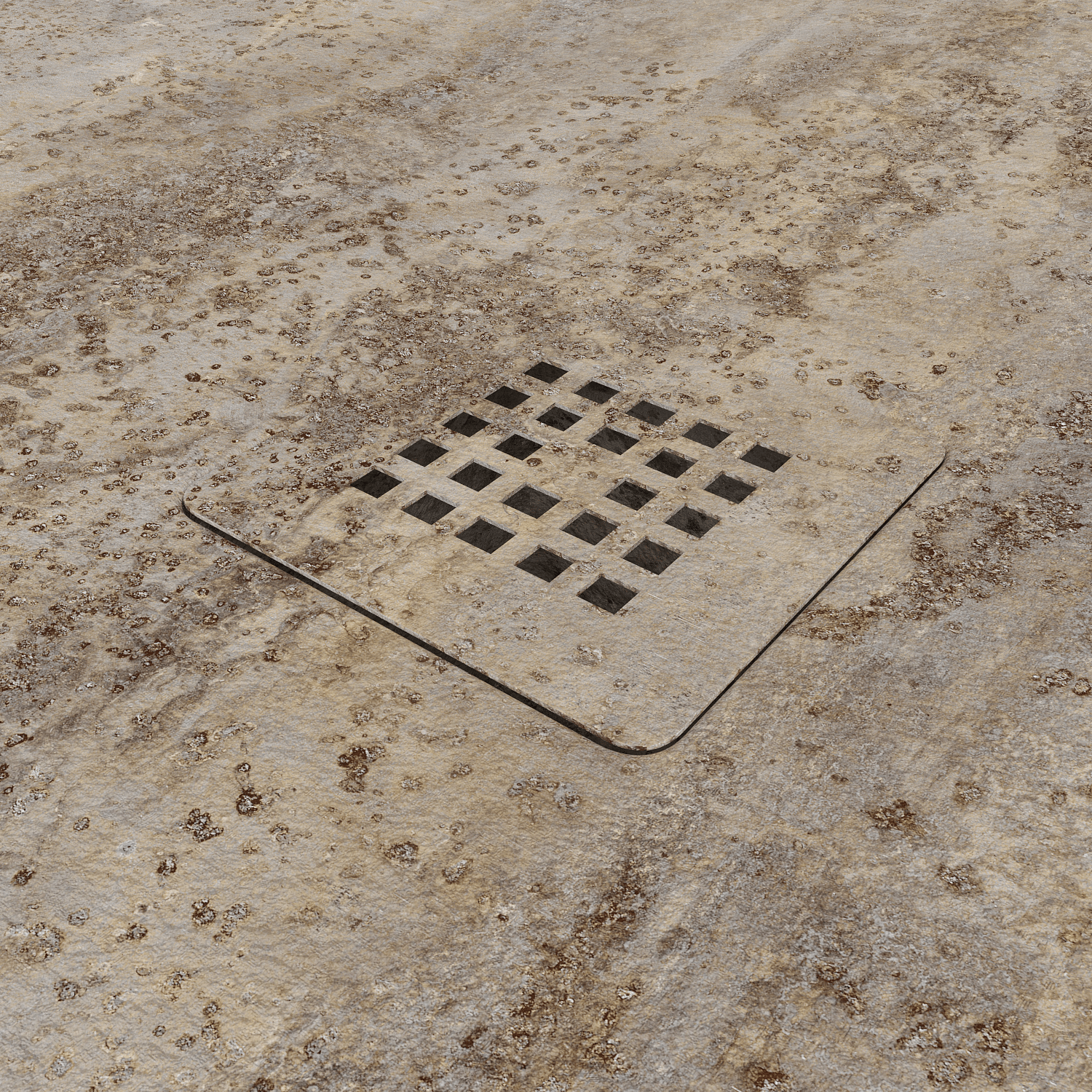 Plato de ducha efecto Cemento Marble y otros colores - antideslizante STONE 3D moderno - Imagen 3