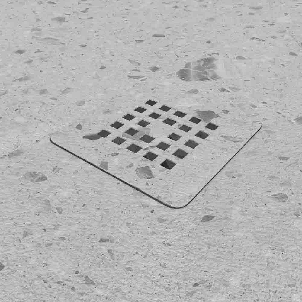 Plato de ducha efecto Terrazo TIGER - antideslizante STONE 3D moderno - Imagen 3