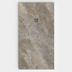 Plato de ducha resina textura pizarra Efecto Cemento Soft  antideslizante STONE 3D moderno
