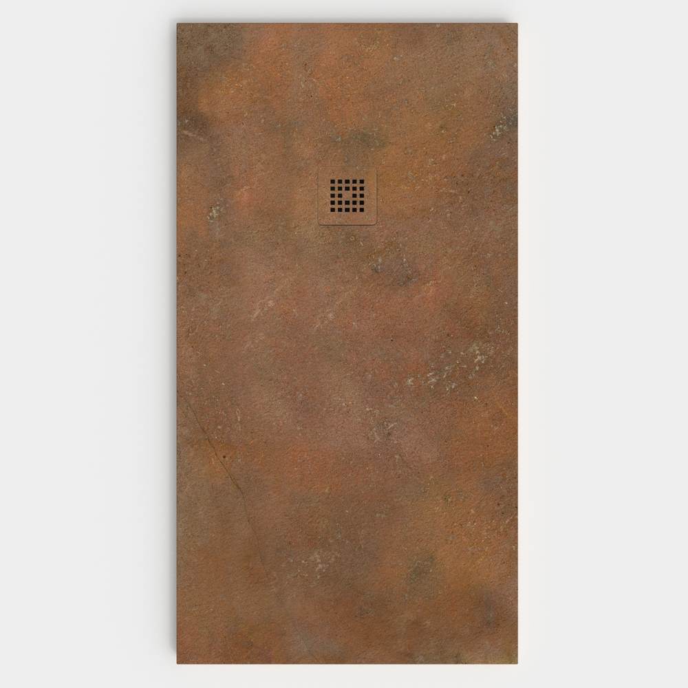 Plato de ducha resina textura pizarra Efecto Cemento Touch - antideslizante STONE 3D moderno