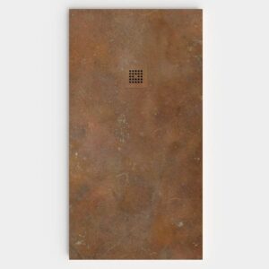 Plato de ducha resina textura pizarra Efecto Cemento Vivo- antideslizante STONE 3D moderno