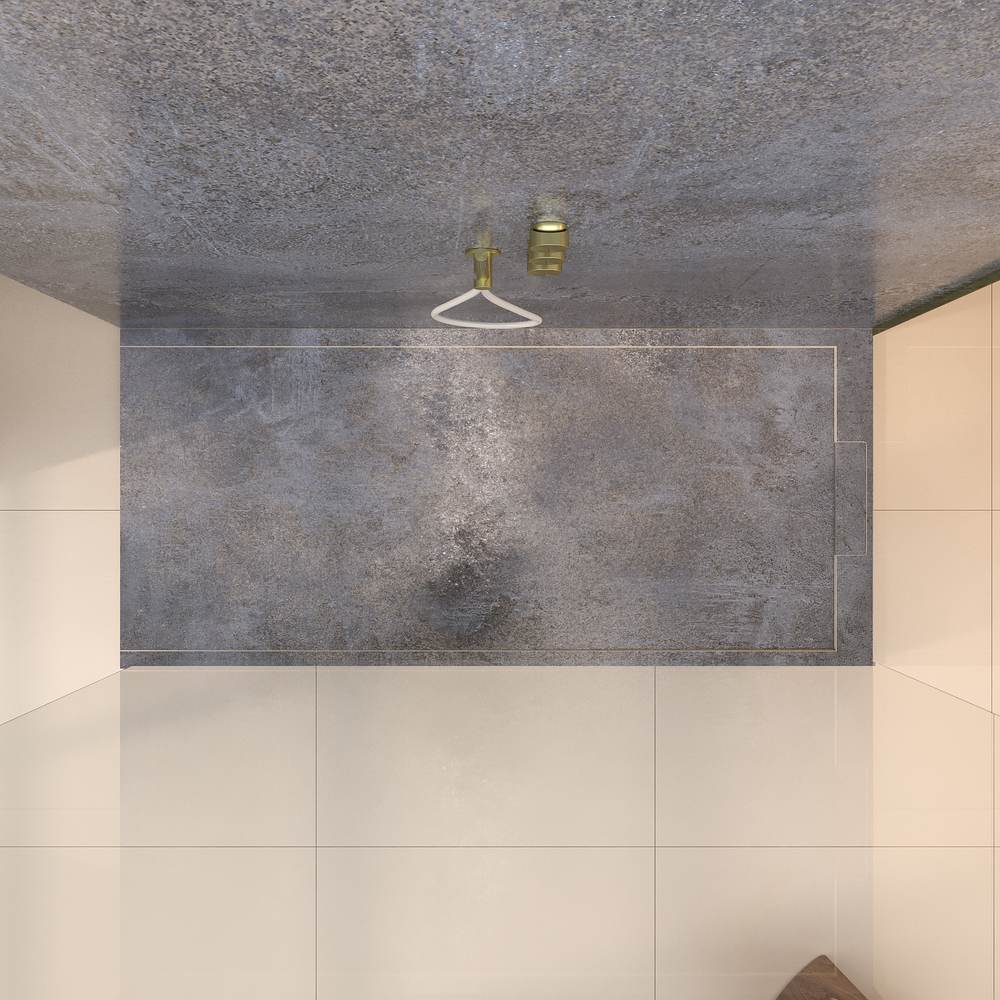 Panel de revestimiento para pared de baño MSCOMPACT efecto cemento LINOS - Imagen 3