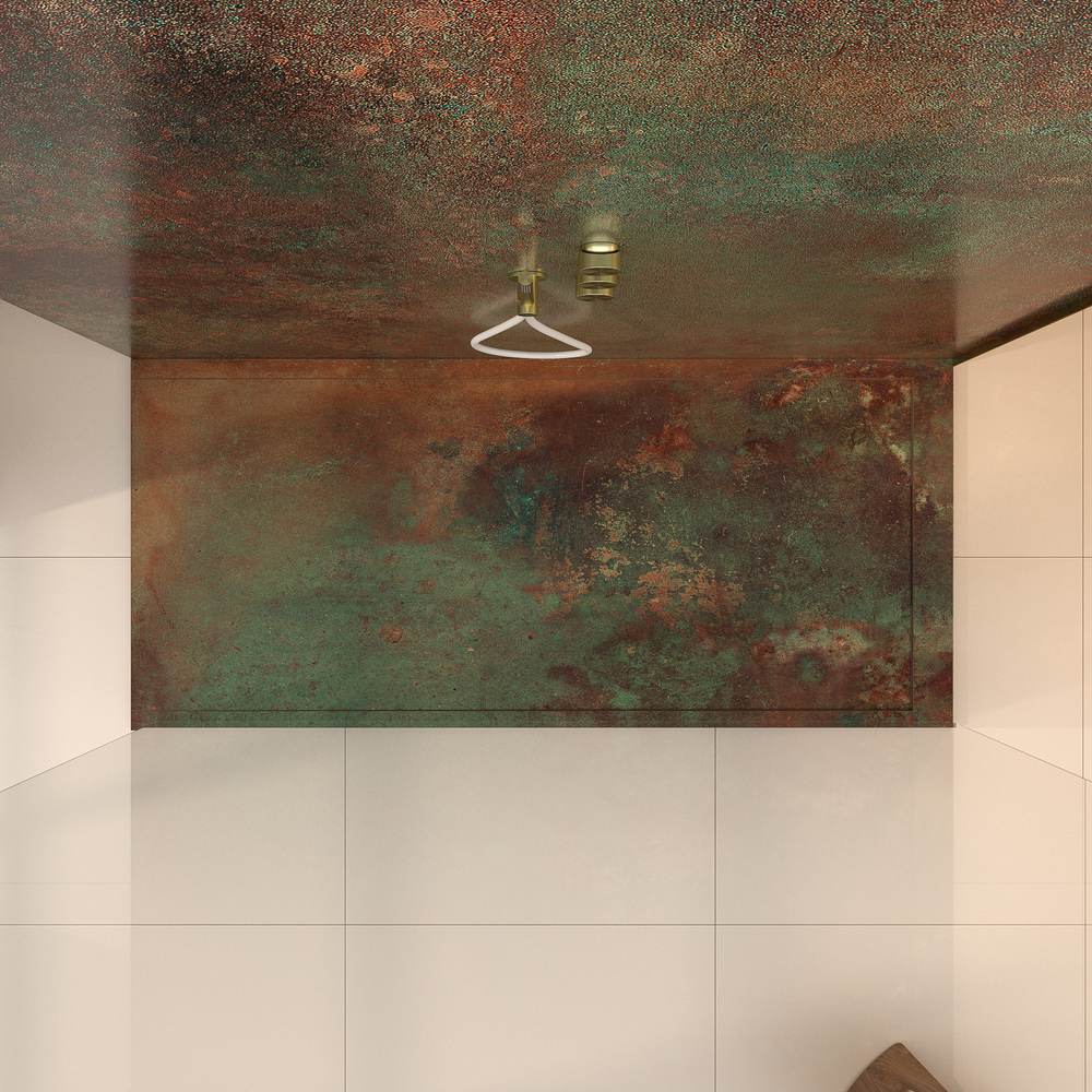 Panel de revestimiento para pared de baño MSCOMPACT efecto cemento SAVANA - Imagen 3