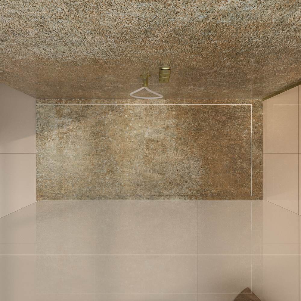 Panel de revestimiento para pared de baño MSCOMPACT efecto cemento TIRA - Imagen 3