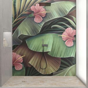 Panel de revestimiento para pared de baño MSCOMPACT efecto tendencia ALPI