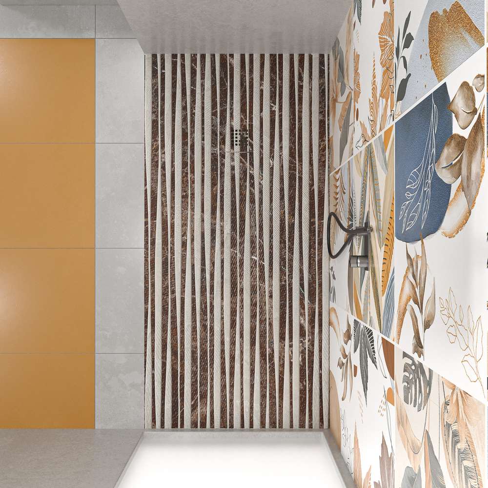 Panel de revestimiento para pared de baño MSCOMPACT efecto tendencia AMAROL - Imagen 2