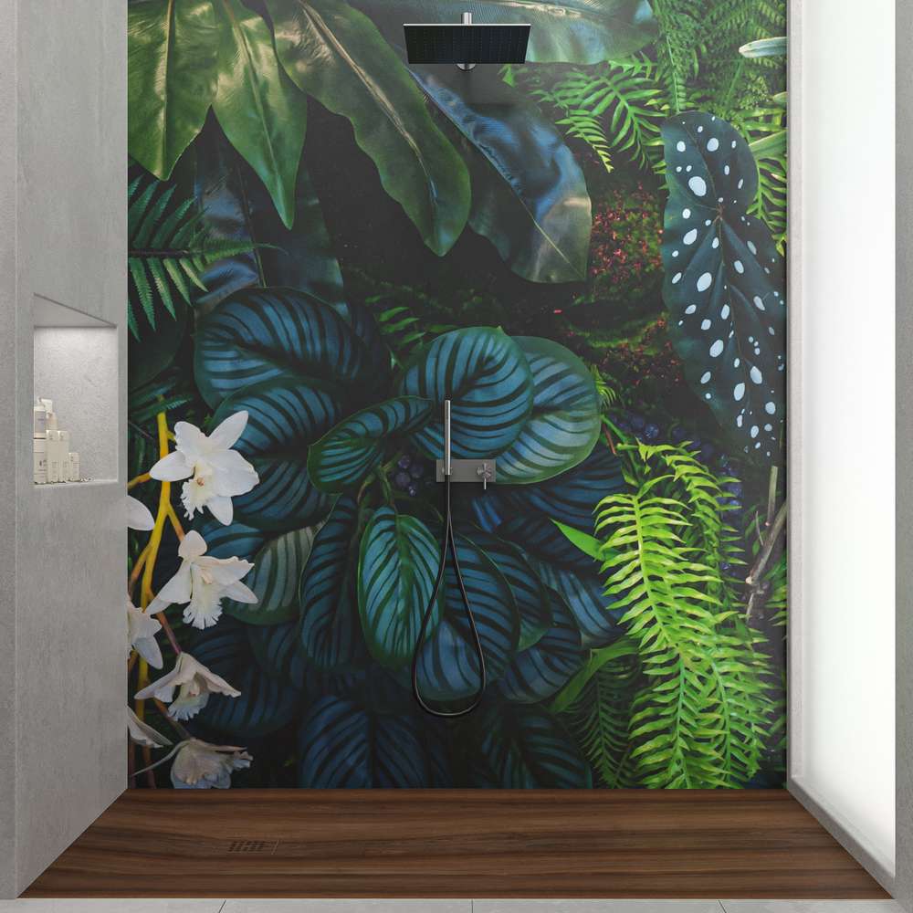 Panel de revestimiento para pared de baño MSCOMPACT efecto tendencia LUX