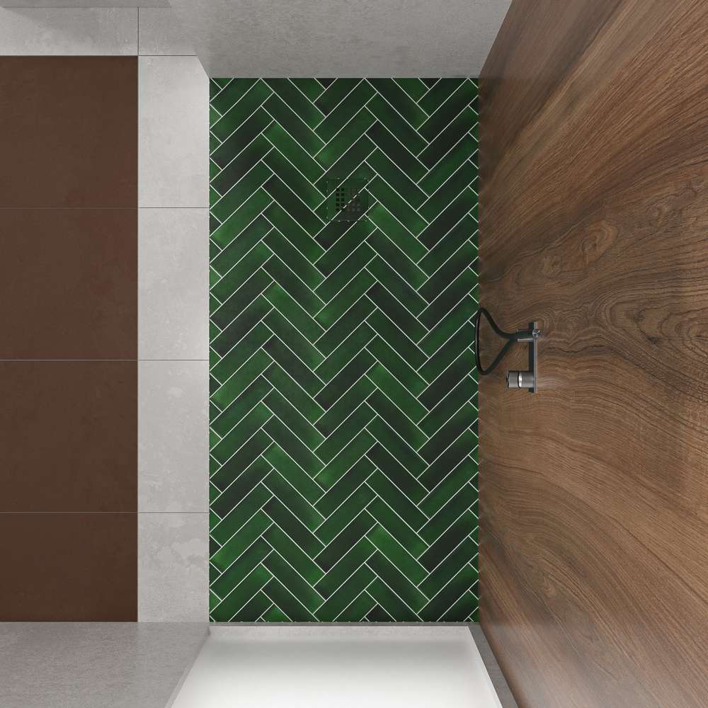 Panel de revestimiento para pared de baño MSCOMPACT efecto madera ALLOY - Imagen 2