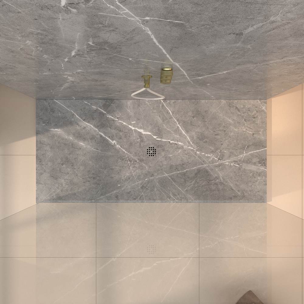 Panel de revestimiento para pared de baño MSCOMPACT efecto mármol CALATORA - Imagen 3