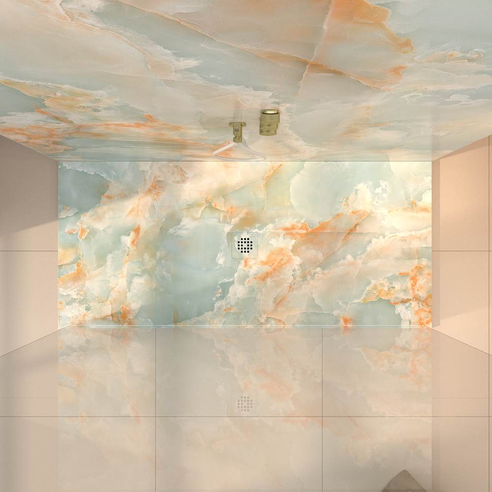 Panel de revestimiento para pared de baño MSCOMPACT efecto mármol LUMINUS - Imagen 3