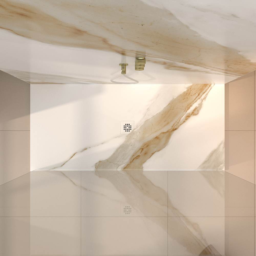 Panel de revestimiento para pared de baño MSCOMPACT efecto mármol PIETRA - Imagen 3