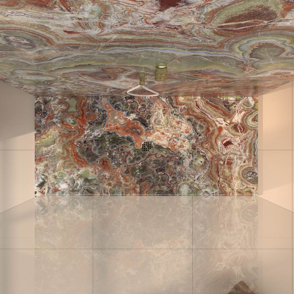 Panel de revestimiento para pared de baño MSCOMPACT efecto mármol THASOS - Imagen 3