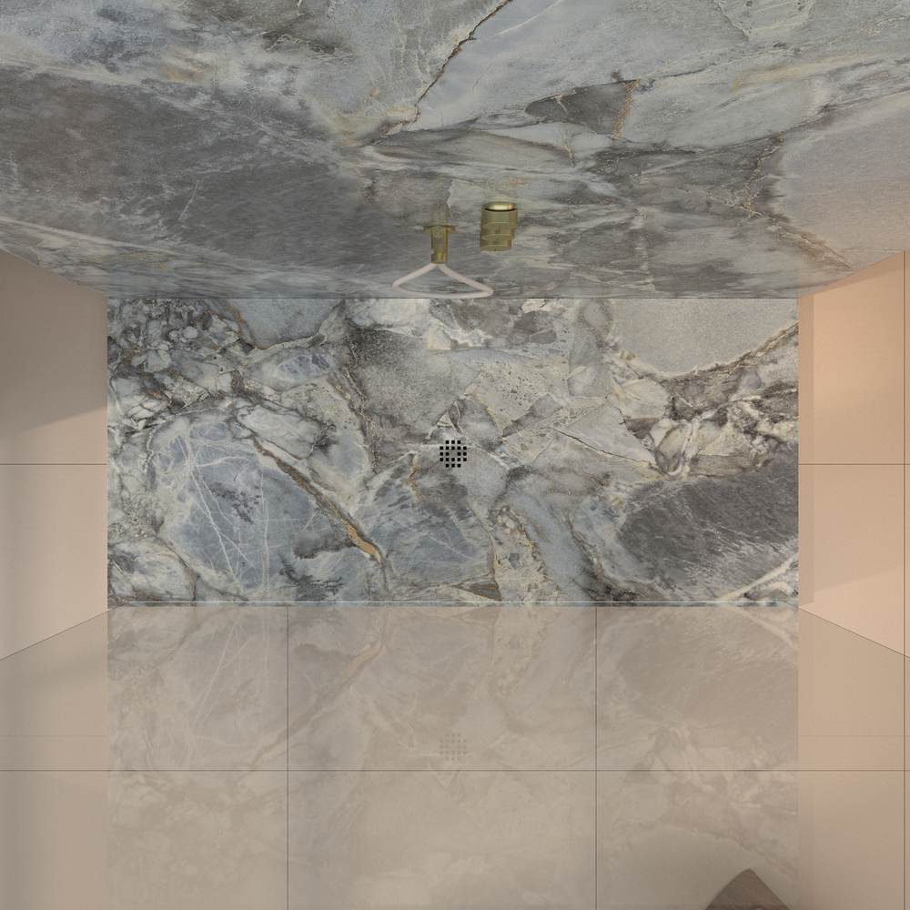 Panel de revestimiento para pared de baño MSCOMPACT efecto mármol TRIANA - Imagen 2