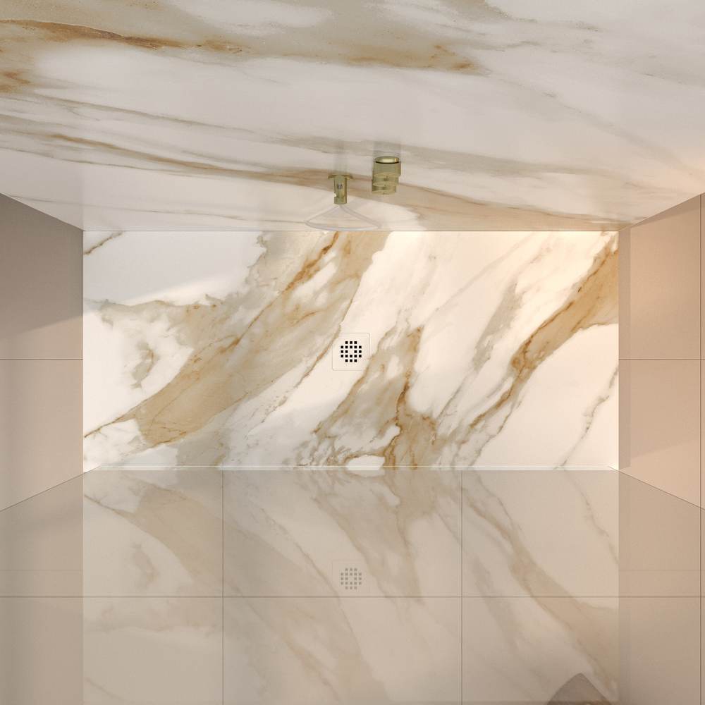 Panel de revestimiento para pared de baño MSCOMPACT efecto mármol ZARES - Imagen 3