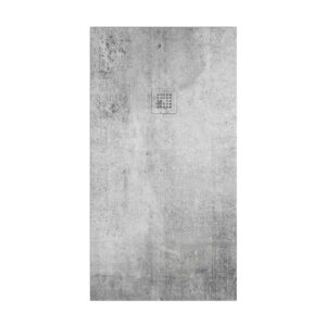 Plato de ducha resina textura pizarra acabado efecto Cemento Quarzo y otros colores - antideslizante STONE 3D moderno