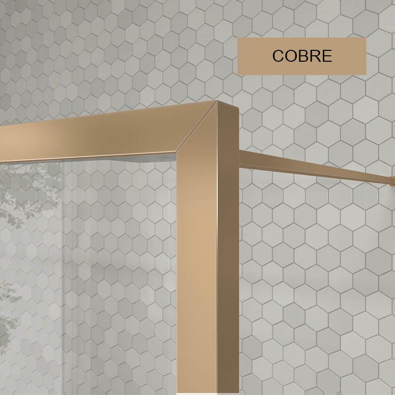 Fijo de
ducha a techo LINE XL con perfileria enmarcada 3 cuerpos - Vidrio 4 MM con
tratamiento anti-cal incluido- Brazo sujeción acero inox - Imagen 10